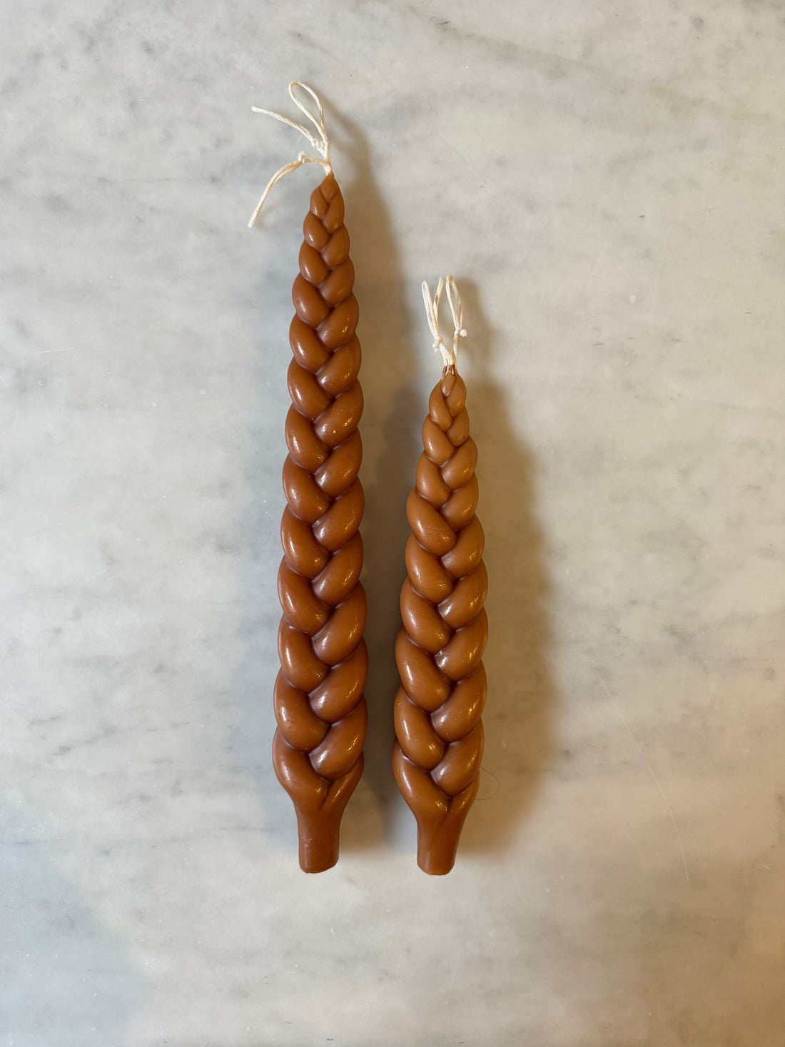 The Plait Candle - Large Handmade Beeswax