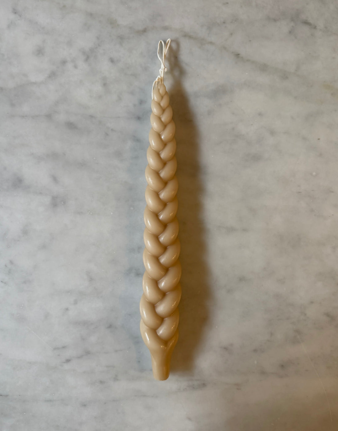 The Plait Candle - Large Handmade Beeswax