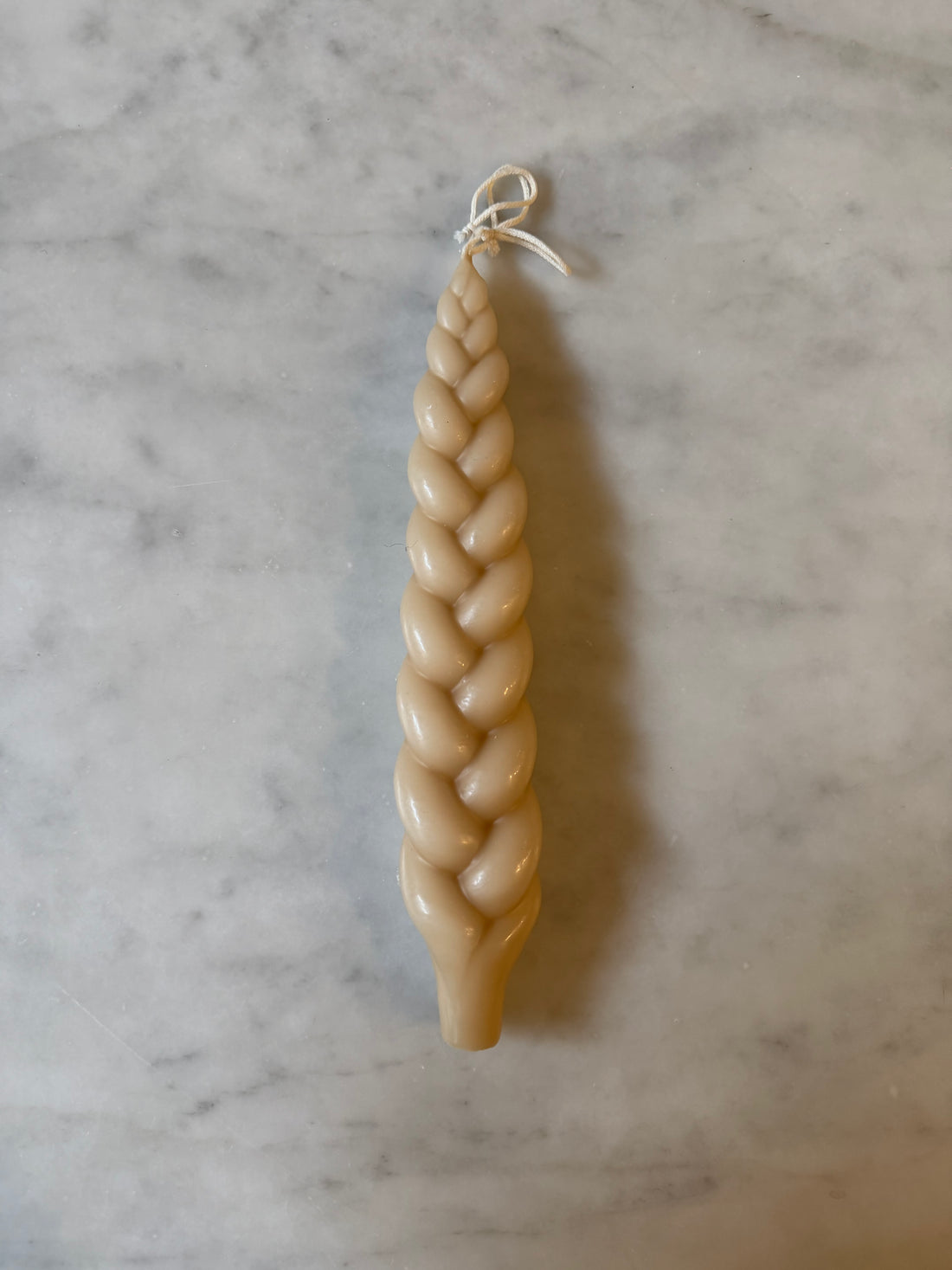 The Plait Candle - Medium Handmade Beeswax