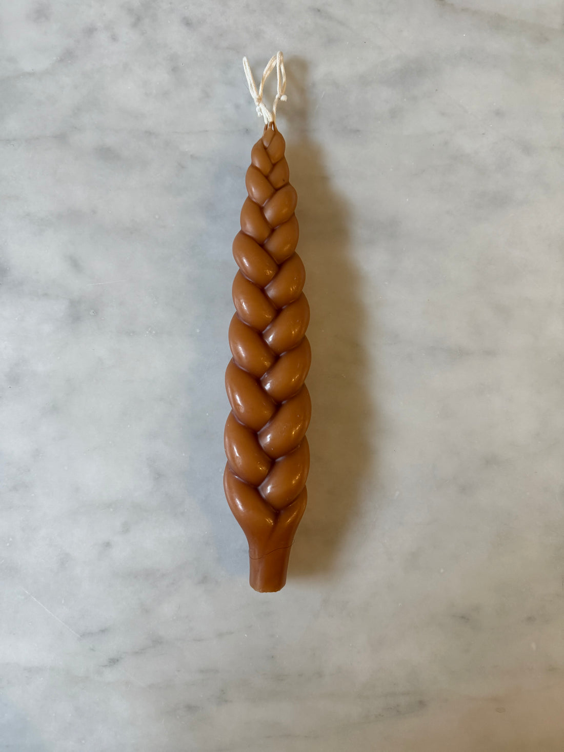 The Plait Candle - Medium Handmade Beeswax