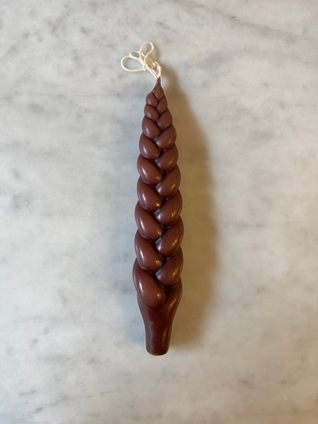 The Plait Candle - Medium Handmade Beeswax